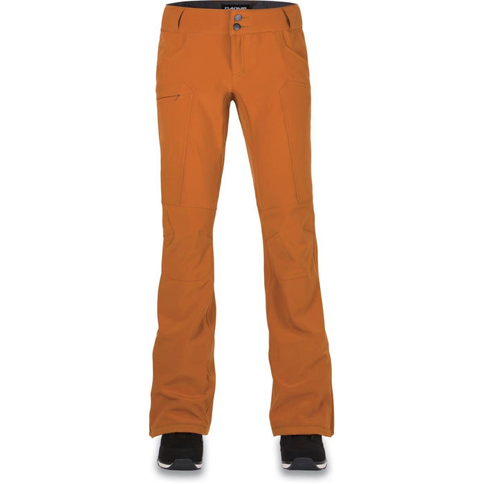 Dakine Women's Inverness Softshell Snowboard Pants Medium Ginger Brown New