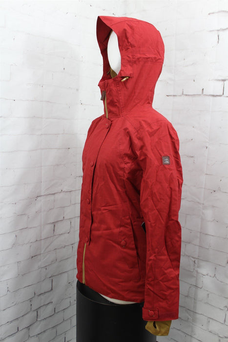 DC Data Snowboard Jacket, Women's Medium, Rio Red New