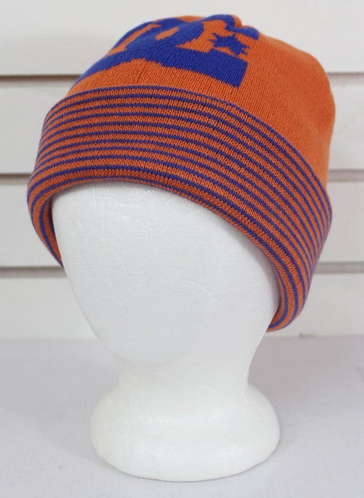 DC Bromont Reversible Boys Youth Beanie Mandarin Orange New