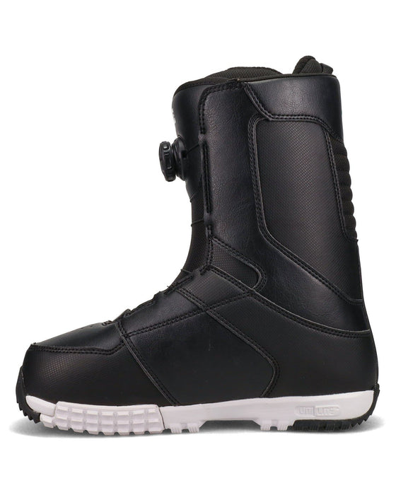 DC Control Double Boa Snowboard Boots, Men's Size 13, Black / White New 2026