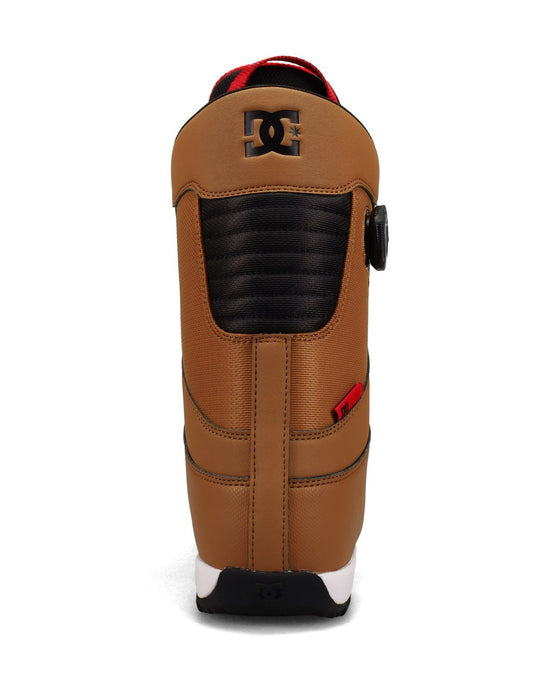 DC Control Double Boa Snowboard Boots, Men's Size 13, Wheat Brown New 2026