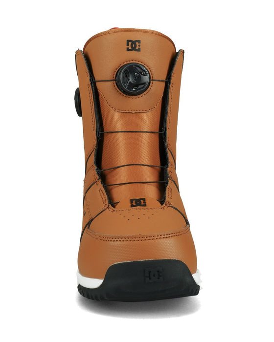 DC Control Double Boa Snowboard Boots, Men's Size 9, Wheat Brown New 2026