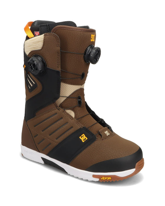 DC Judge Double Boa Snowboard Boots US Men's Size 10.5, Brown New 2026