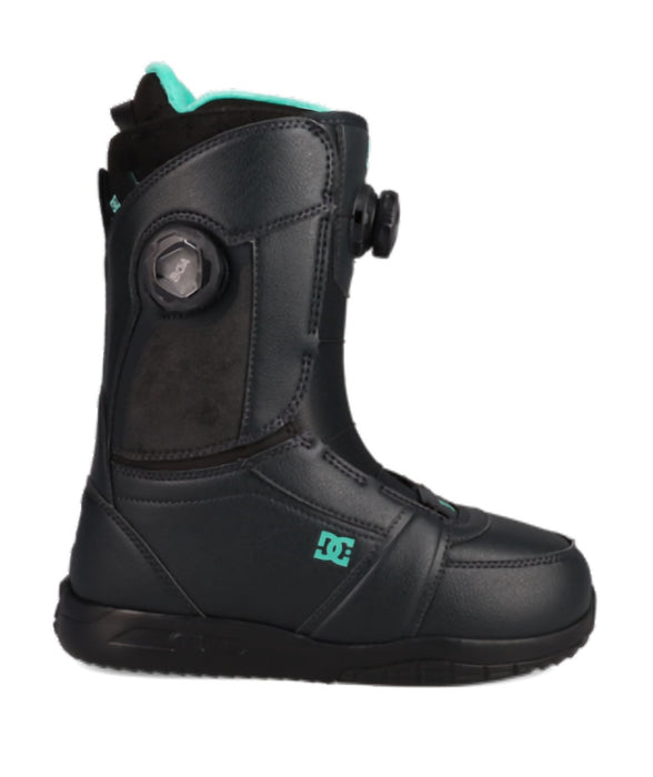 DC Lotus Boa Snowboard Boots, US Womens Size 7.5 Dark Grey Teal New 2027