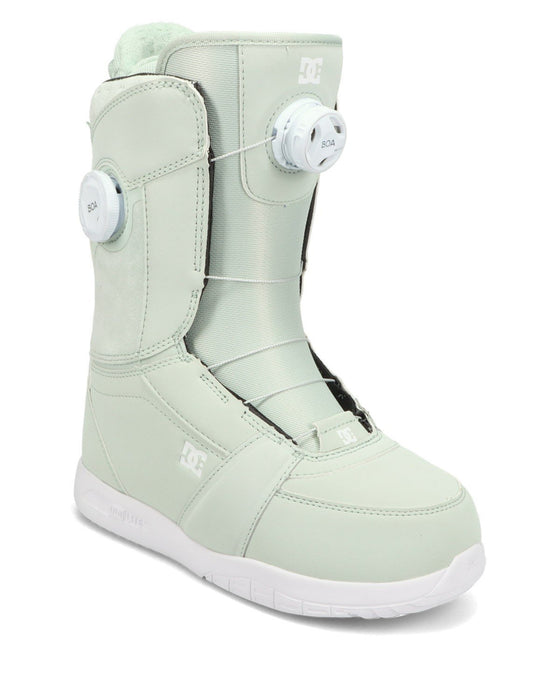 DC Lotus Boa Snowboard Boots, US Womens Size 9.5 Mint Green New 2026