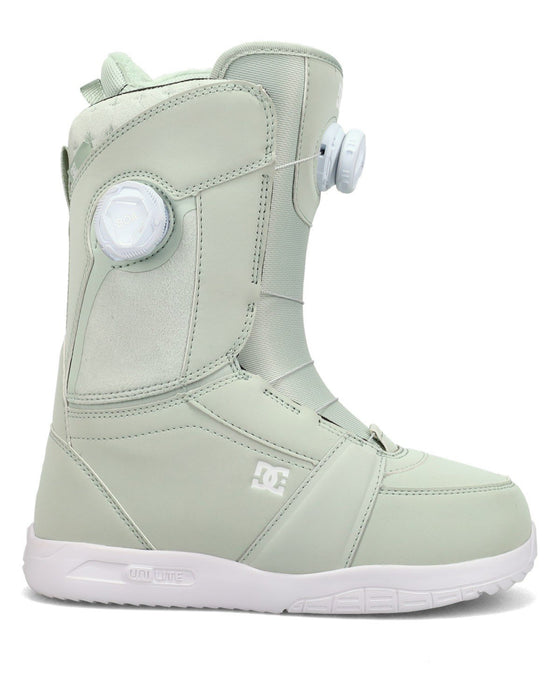 DC Lotus Boa Snowboard Boots, US Womens Size 7.5 Mint Green New 2026