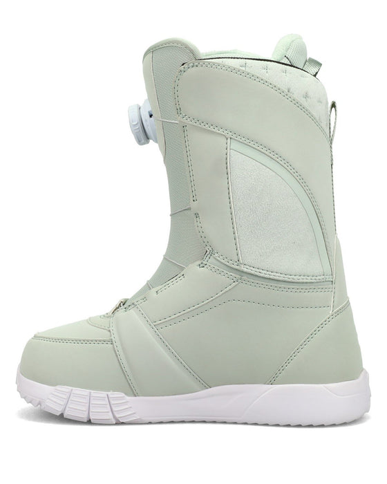 DC Lotus Boa Snowboard Boots, US Womens Size 7.5 Mint Green New 2026