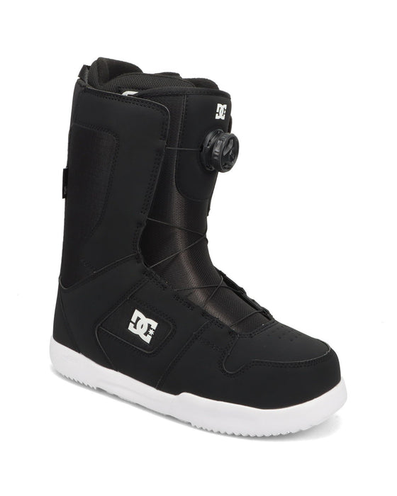 DC Phase Boa Snowboard Boots, US Men's Size 11, Black with White New 2026
