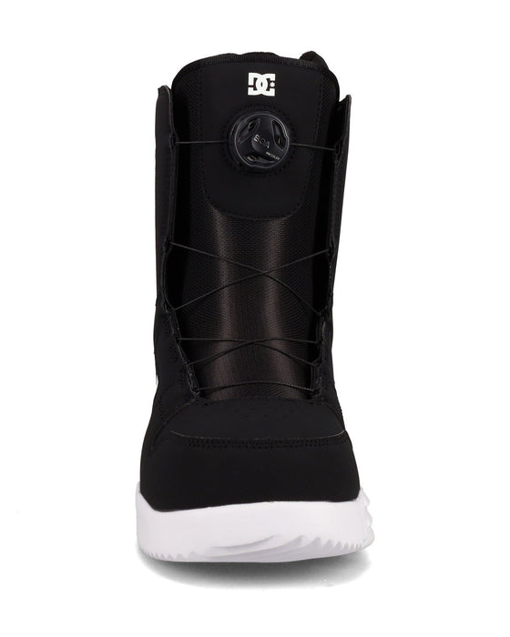 DC Phase Boa Snowboard Boots, US Men's Size 8, Black with White New 2026