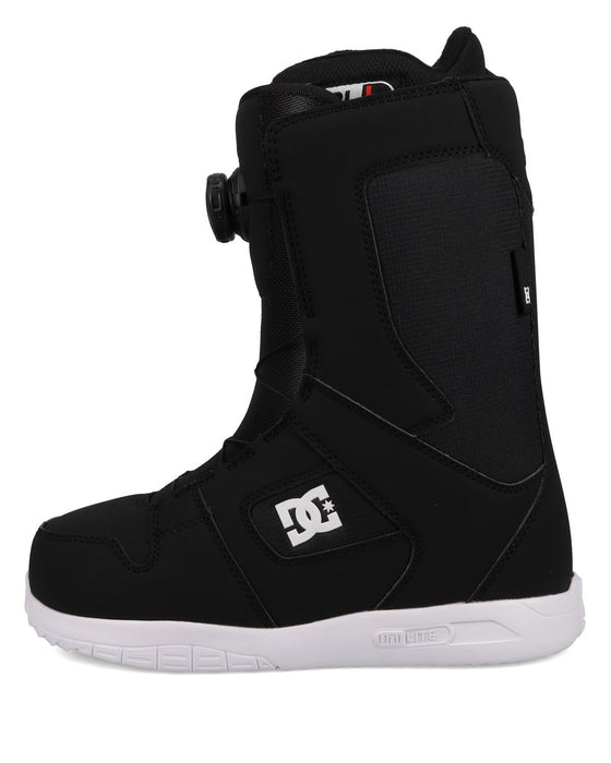 DC Phase Boa Snowboard Boots, US Women's Size 6.5, Black with White New 2026