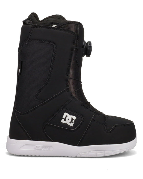 DC Phase Boa Snowboard Boots, US Women's Size 8, Black with White New 2026