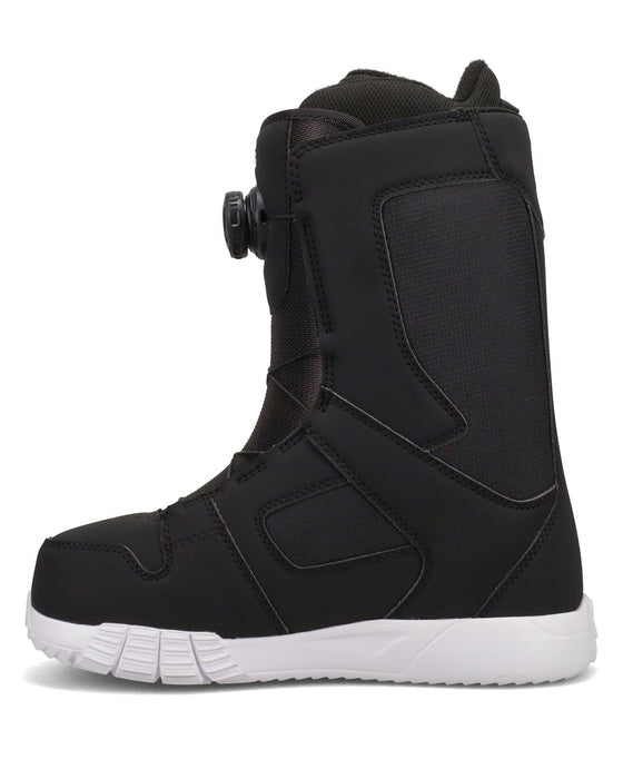 DC Phase Boa Snowboard Boots, US Women's Size 9, Black with White New 2026