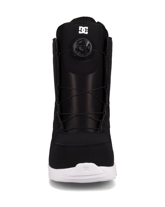 DC Phase Boa Snowboard Boots, US Women's Size 6, Black with White New 2026