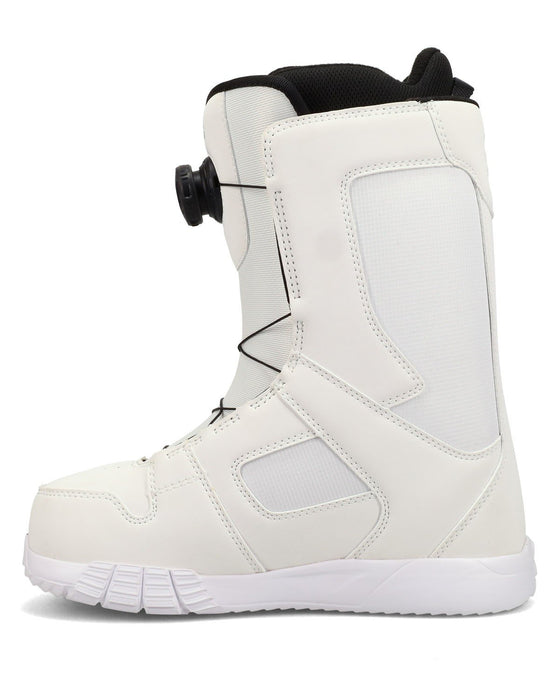 DC Phase Boa Snowboard Boots, US Women's Size 8.5, White New 2026