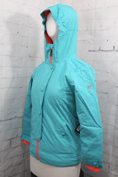 DC Data Insulated Snowboard Jacket Youth Girls Size Medium Ceramic New