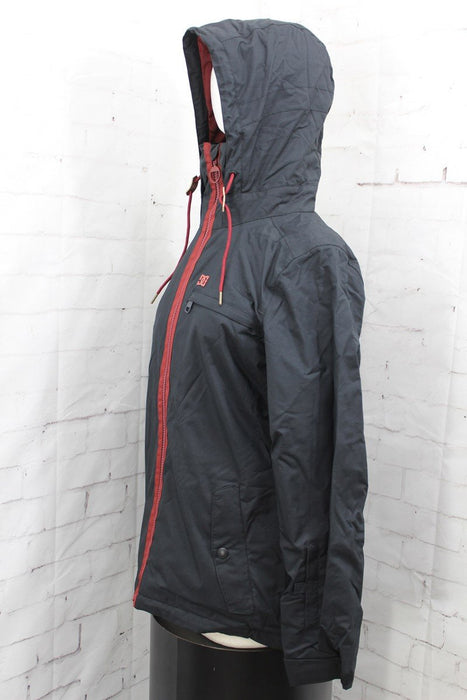 DC Revamp Snowboard Jacket, Women's Medium, Anthracite Black New