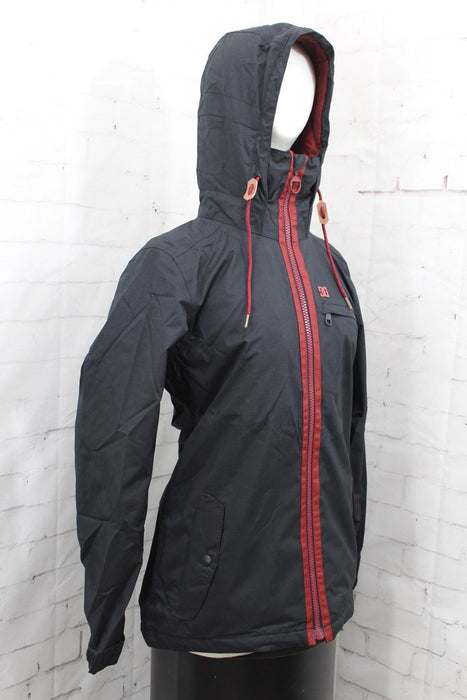 DC Revamp Snowboard Jacket, Women's Medium, Anthracite Black New