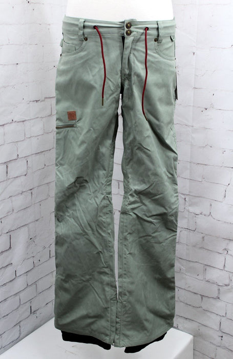 DC Viva Snowboard Shell Pants, Women's Medium, Sea Spray Green New