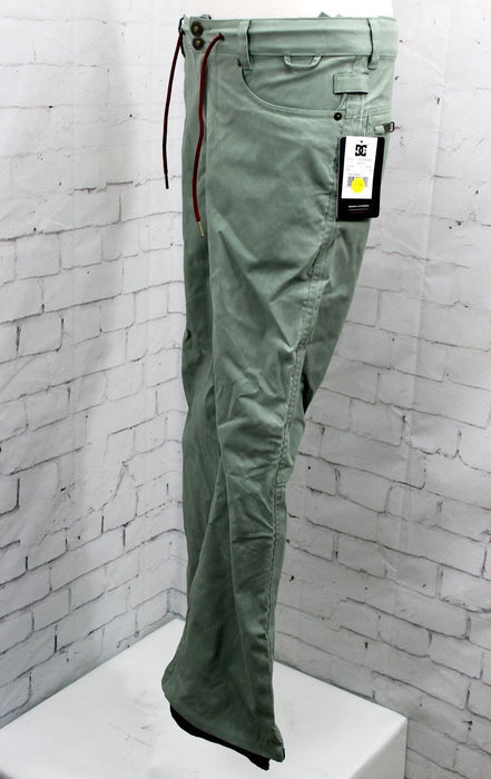 DC Viva Snowboard Shell Pants, Women's Medium, Sea Spray Green New