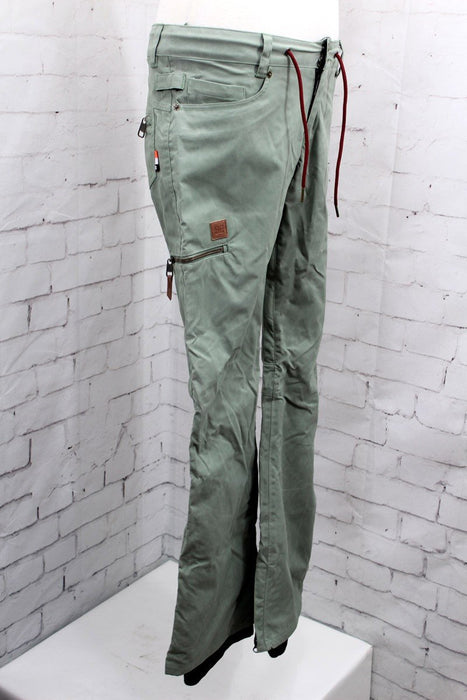 DC Viva Snowboard Shell Pants, Women's Medium, Sea Spray Green New