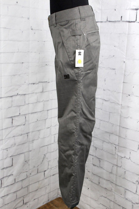 DC Venture Snowboard Pants, Boys Youth Medium (8-10), Dark Gull Grey New