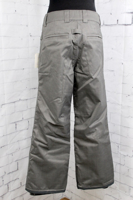 DC Venture Snowboard Pants, Boys Youth Medium (8-10), Dark Gull Grey New