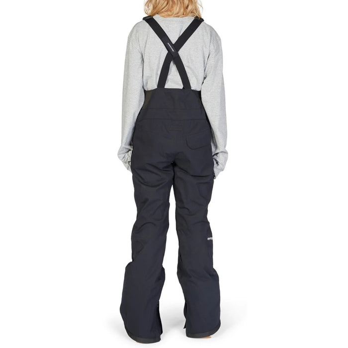 DC Monarch 45K Bib Snowboard Pants, Womens Size Medium, Black New