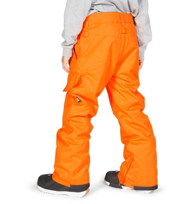 DC Banshee Snowboard Pants Boys Youth Medium (12) Orange Popsicle