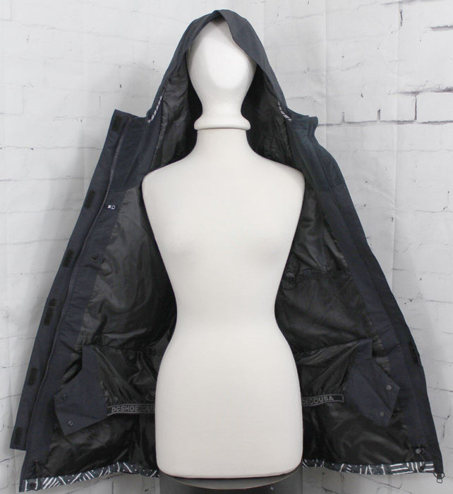 DC Riji Ski and Snowboard Jacket, Women's Medium, Black New