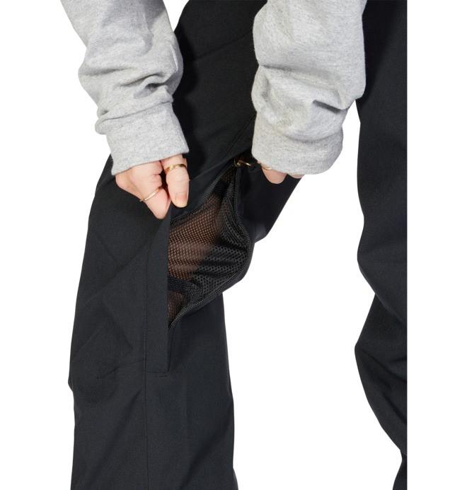 DC Viva 15K Shell Snowboard Pants, Women's Medium, Black New