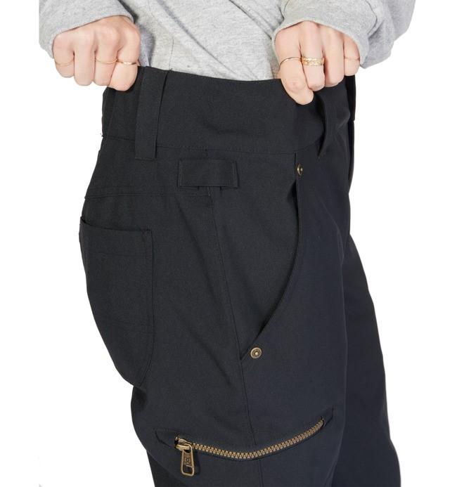DC Viva 15K Shell Snowboard Pants, Women's Medium, Black New