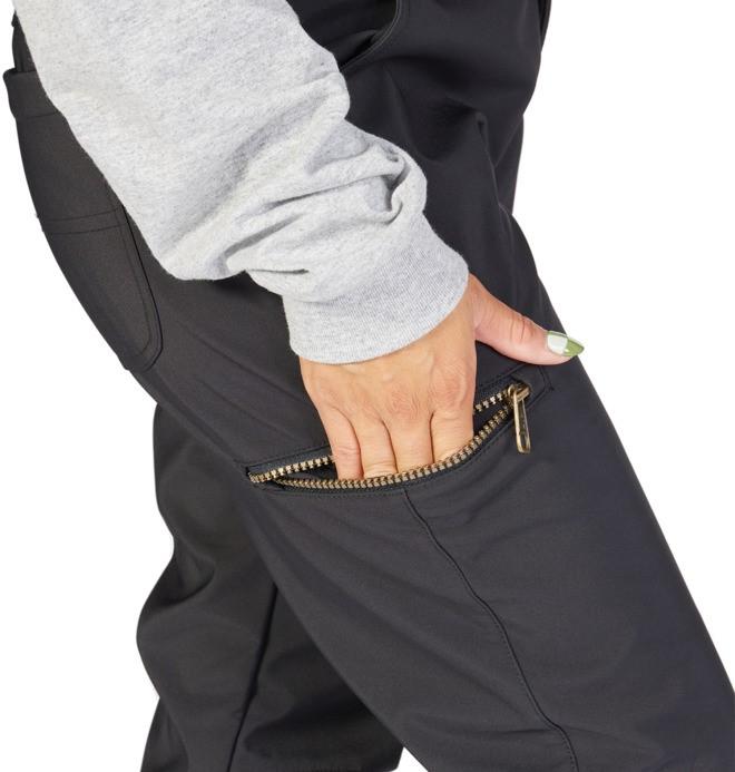 DC Viva Softshell Snowboard Pants, Women's Medium, Black New 2023