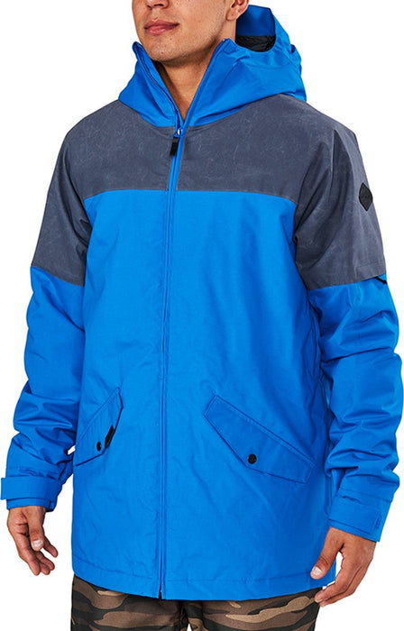 Dakine Men's Denison Snowboard Jacket Large Scout / India Ink Blue New