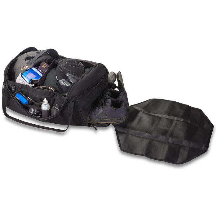 Dakine Descent Bike Duffle 70L Sports Gym Travel Bag Solid Black New