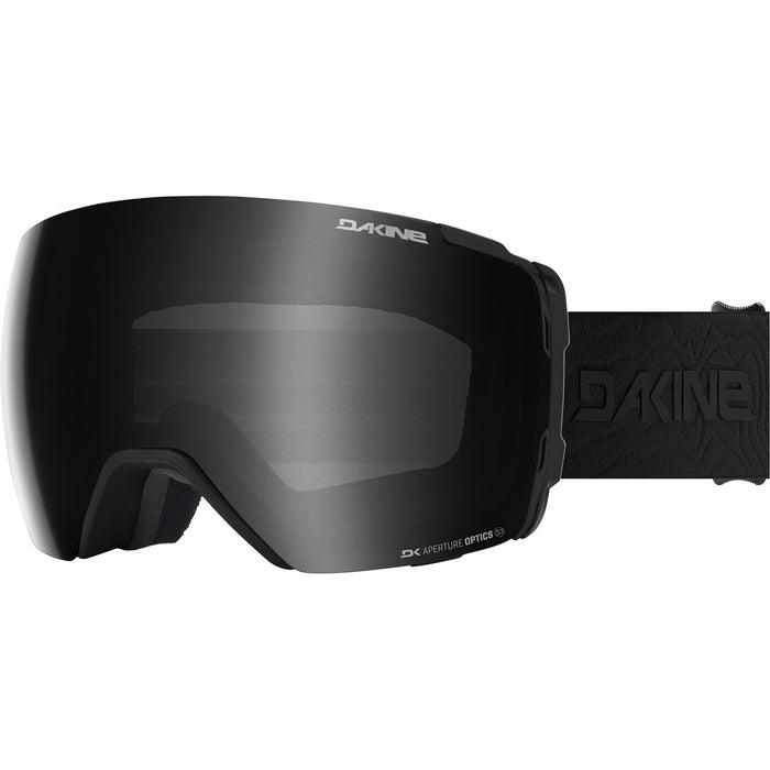 Dakine Domain Plus Ski / Snow Goggles, Black Frame, Black Lens Plus Storm Yellow