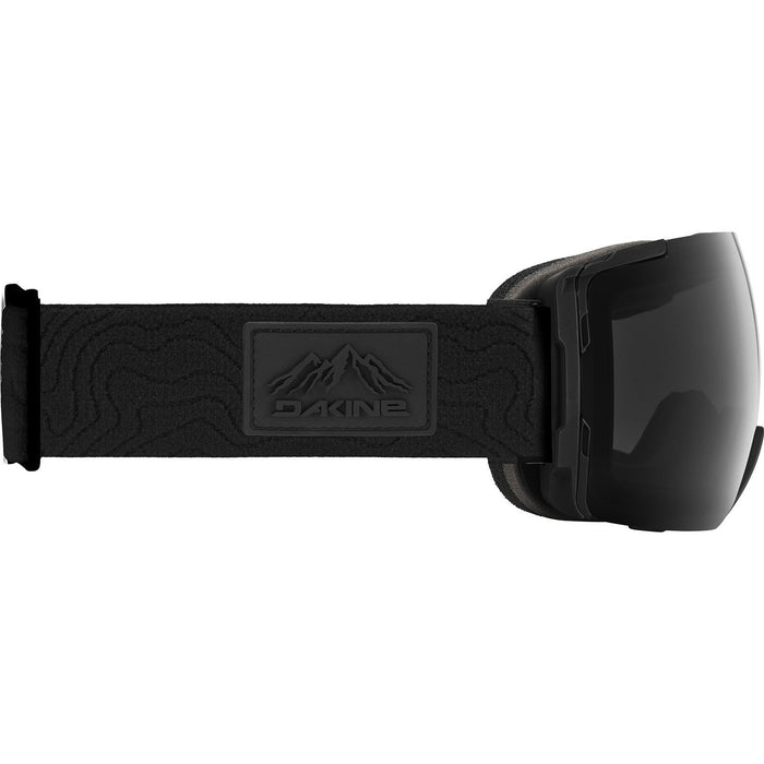 Dakine Domain Plus Ski / Snow Goggles, Black Frame, Black Lens Plus Storm Yellow