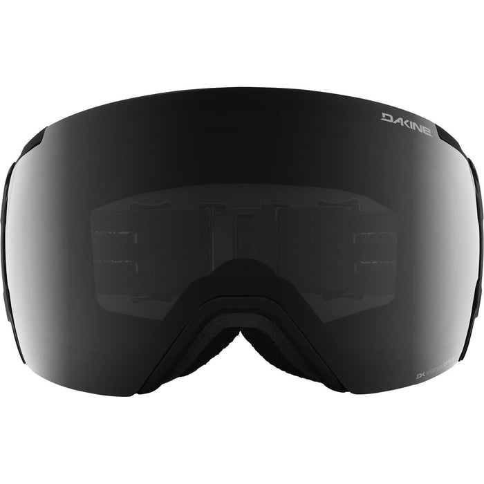 Dakine Domain Plus Ski / Snow Goggles, Black Frame, Black Lens Plus Storm Yellow