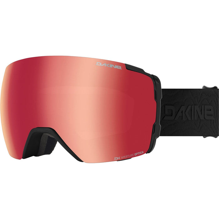 Dakine Domain Plus Snow Goggles Black, Red Mirror Photochromic Plus Storm Yellow