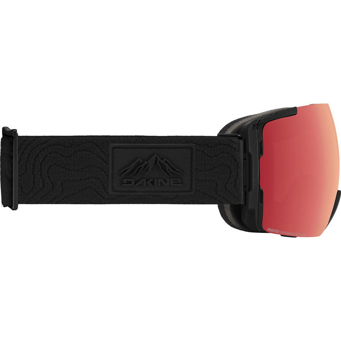 Dakine Domain Plus Snow Goggles Black, Red Mirror Photochromic Plus Storm Yellow