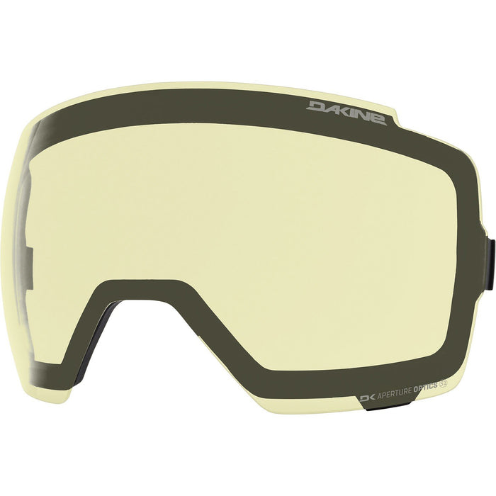 Dakine Domain Plus Ski / Snow Goggles, Black Frame, Black Lens Plus Storm Yellow