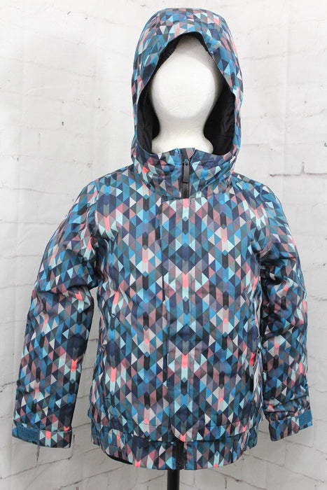 686 Daisy Insulated Snow Jacket Girls, Youth Small, Dark Lagoon Kaleidoscope New