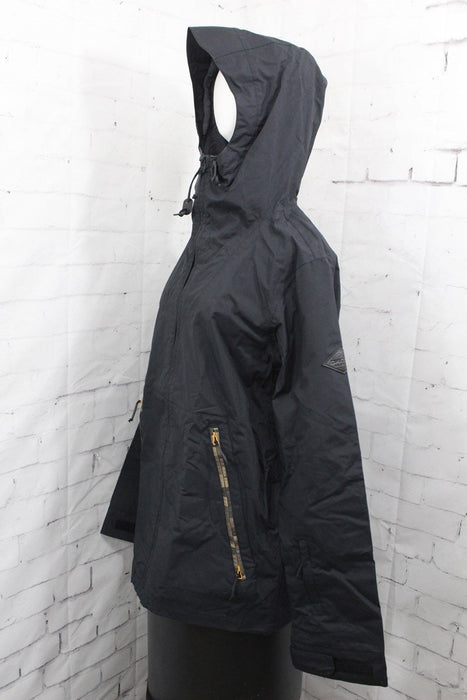 Dakine Glenwood Shell Snowboard Jacket, Men's Large, Black / Field Camo New