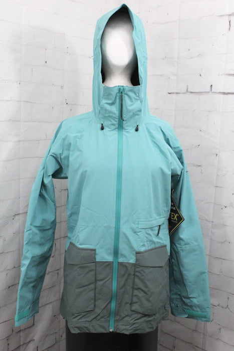Dakine Gore-Tex Snowboard Jacket, Women's Medium, Lagoon / Balsam Green New