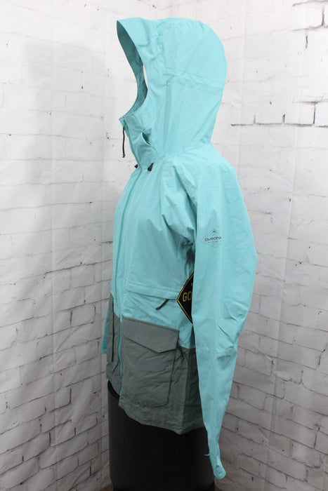 Dakine Gore-Tex Snowboard Jacket, Women's Medium, Lagoon / Balsam Green New