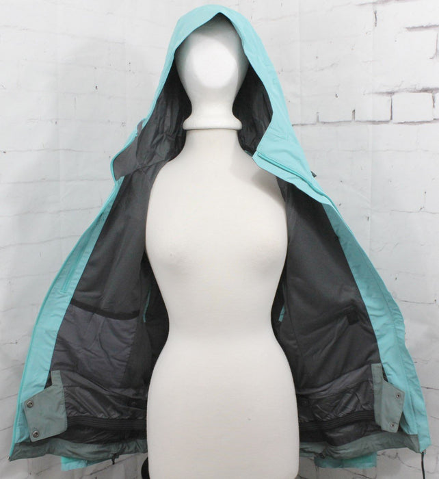 Dakine Gore-Tex Snowboard Jacket, Women's Medium, Lagoon / Balsam Green New