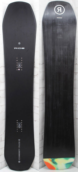 Ride Deep Fake Men's Snowboard 151 cm, All Mountain Directional 2024 - Demo