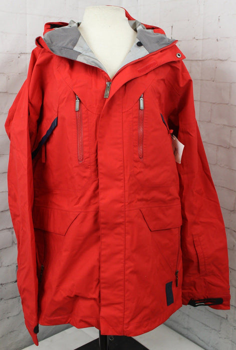 Bonfire Defiance Snowboard Shell Jacket, Men's Large, Flame Red New