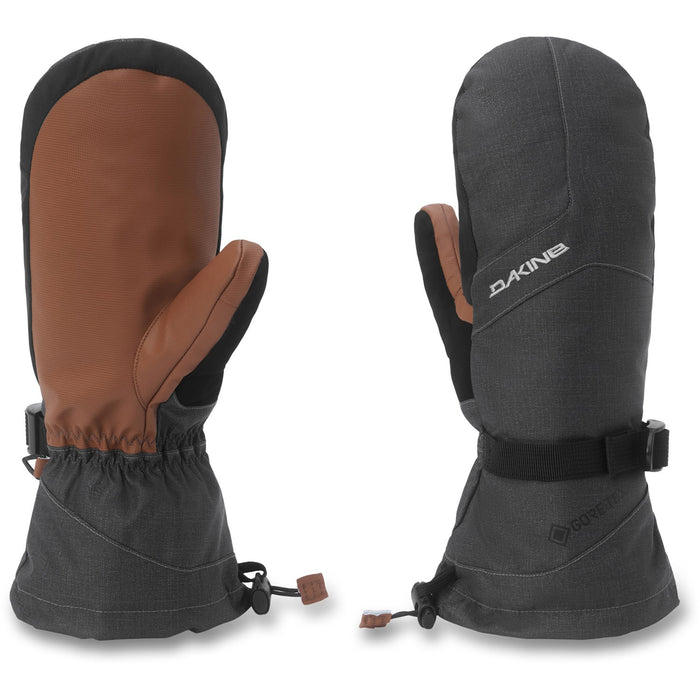 Dakine Eclipse Gore-Tex Snowboard Mitts, Men's Large, Carbon Heather Grey New