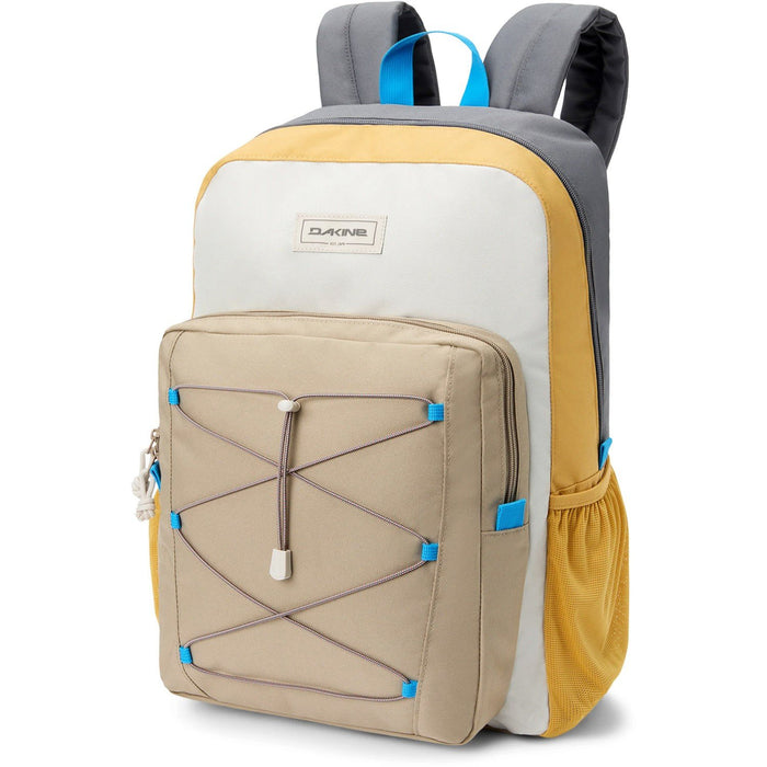 Dakine Educated 30L Laptop Backpack Playground Tan Grey Yellow New