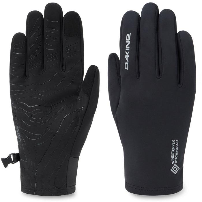 Dakine Element Windstopper Short Softshell Snow Gloves, Men's Large, Black New